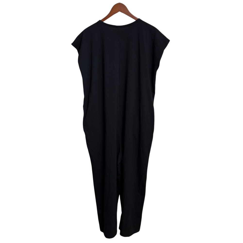 Eileen Fisher Organic Cotton Zip Jumpsuit XL - Picture 2 of 11
